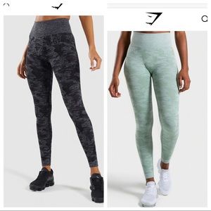 Gymshark camo seamless bundle SOLD